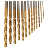 13 szt. zestaw wierteł spiralnych ze stali szybkotnącej 1,5-6,5 mm [13200000426]